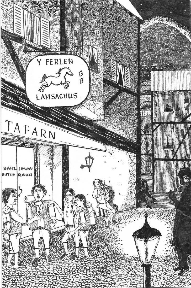 The Linguistic Landscape of Bree - Drawing from M. Hooker's Tolkien and Welsh